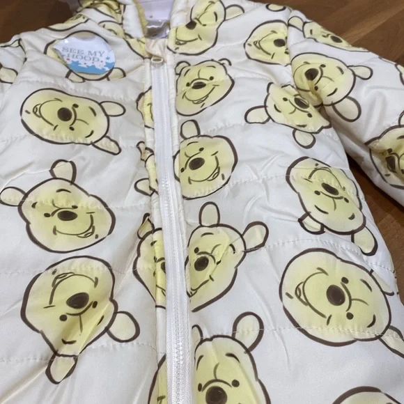 COPY - NWT. Disney Baby, size 6-9 months, Winnie the Pooh, snowsuit. - Picture 7 of 16